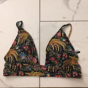 J.Crew Plunge Bikini Top
